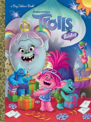 cover image of Trolls Holiday Big Golden Book